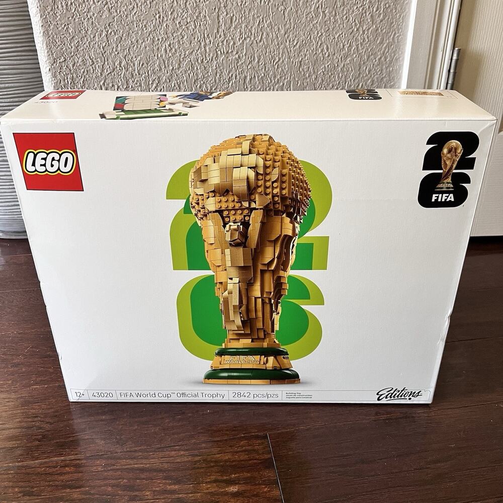 LEGO FIFA World Cup Official Trophy 43020 In Hand Ships next Day